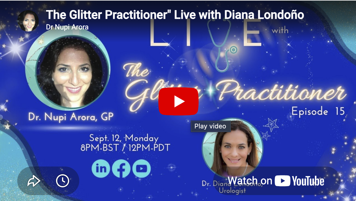 The glitter practitioner podcast thumbnail